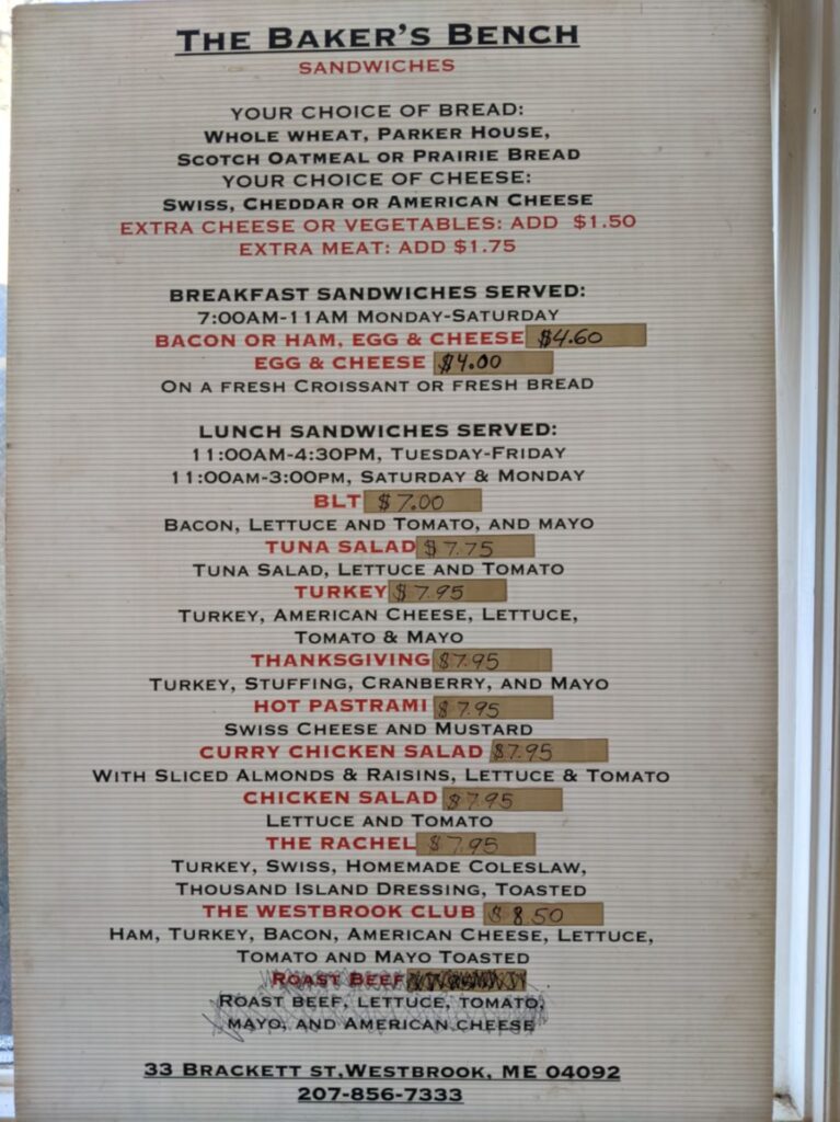 The Baker\\\\\\\\\\\\\\\\\\\\\\\\\\\\\\\\\\\\\\\\\\\\\\\\\\\\\\\\\\\\\\\'s Bench Menu 1